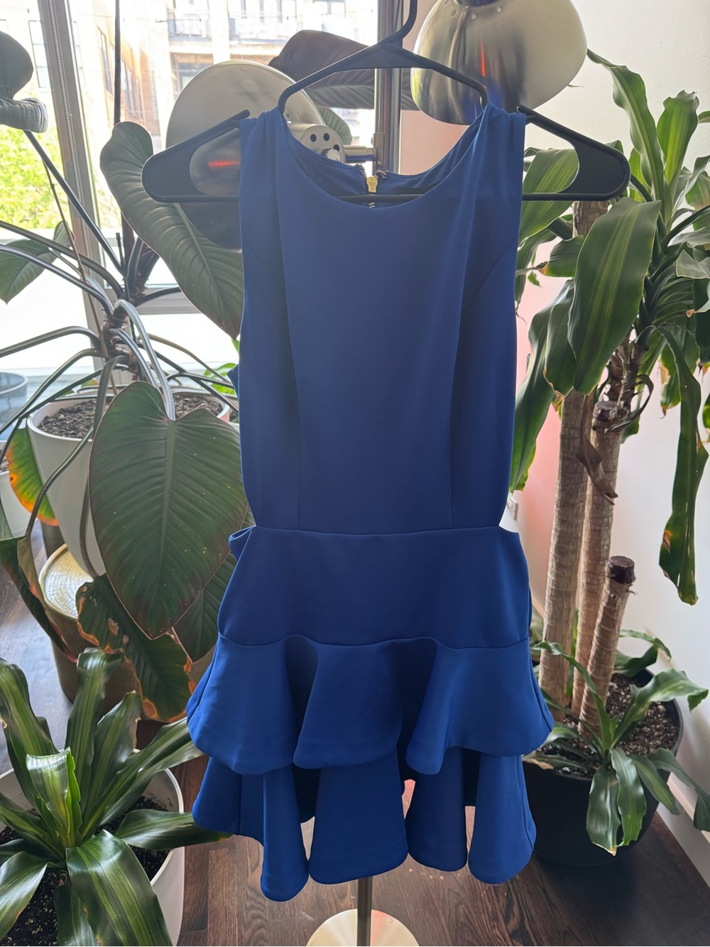 Marciano Cobalt Wild Blue Sleeveless Sheath Dress - Size M
